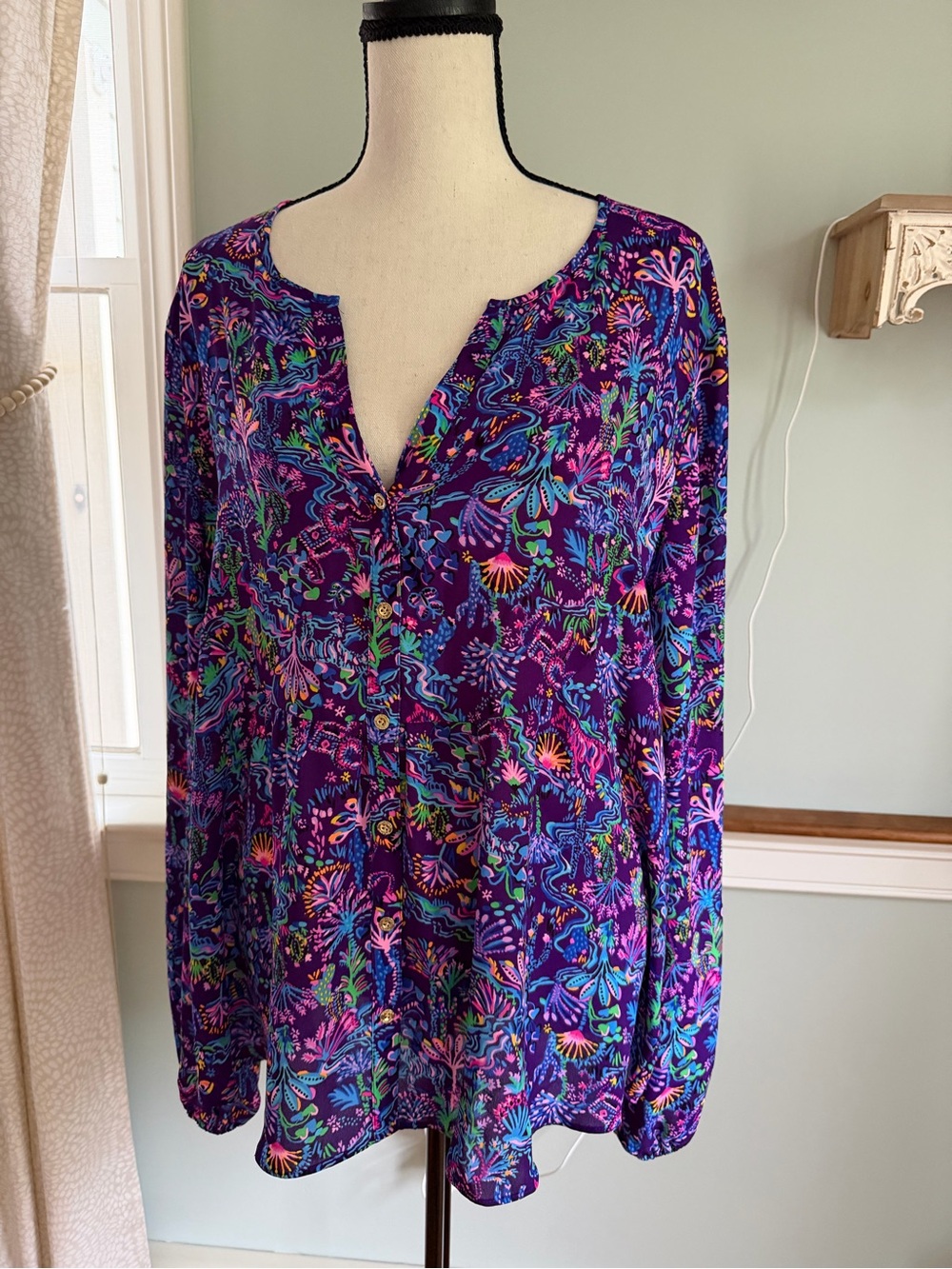 Womens Lilly Pulitzer Top - Picture 3 of 10